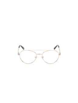 SKECHERS - Gold Metal Full Rim Round Unisex Frames (Se3327 52 032)