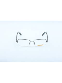 Timberland - Grey Metal Half Rim Rectangle Men Frames (TB1534 52 008)