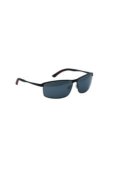 Timberland - Black Metal Full Rim Rectangle Men Sunglasses (TB9036 63 02D)