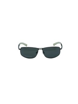 Timberland - Grey Metal Full Rim Rectangle Men Sunglasses (TB9039 61 08D)