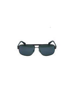 Timberland - Black Metal Full Rim Aviator Men Sunglasses (TB9059 60 09D)