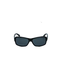 Timberland - Black Acetate Full Rim Rectangle Men Sunglasses (TB9065 59 01D)