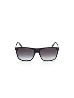 Web Eyewear - Black Acetate Full Rim Square Men Sunglasses (WE0310 58 01P)