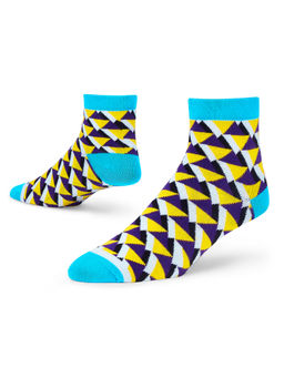 Dynamocks - Prism - Men & Women Ankle Length Socks - Free Size