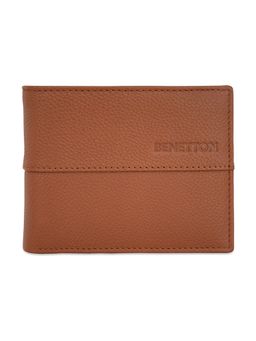 United Colors of Benetton - Ivano Men Global Coin Tan Wallet