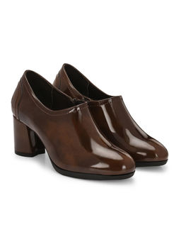Delize - Women Brown Heeled Pumps