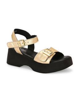 Delize - Women Golden Sandals
