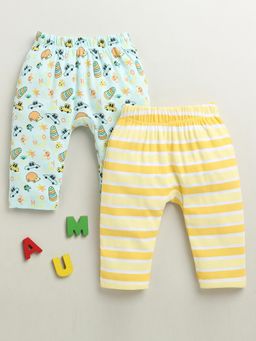 Bumzee - Multi-Color Printed Baby Boys Pants (Pack of 2)