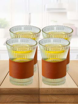 The Better Home - Glass Mug, 280ml, Pack of 4