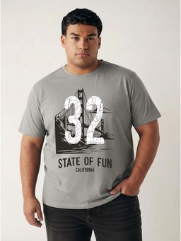 Toodlegram - Graphic Cotton T-Shirt Regular Fit Half Sleeves Casual Wear