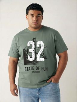 Toodlegram - Graphic Cotton T-Shirt Regular Fit Half Sleeves Casual Wear