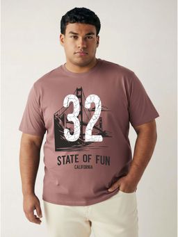 Toodlegram - Graphic Cotton T-Shirt Regular Fit Half Sleeves Casual Wear