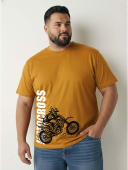 Toodlegram - Graphic Cotton T-Shirt Regular Fit Half Sleeves Casual Wear