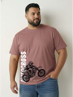 Toodlegram - Graphic Cotton T-Shirt Regular Fit Half Sleeves Casual Wear