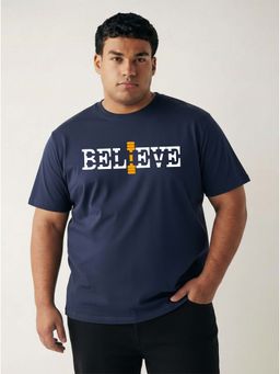 Toodlegram - Typography Cotton T-Shirt Regular Fit Half Sleeves Casual Wear