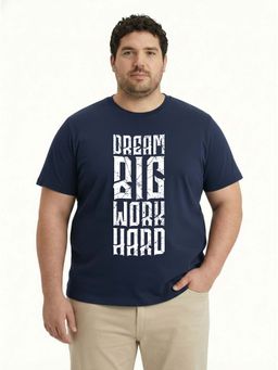 Toodlegram - Typography Cotton T-Shirt Regular Fit Half Sleeves Casual Wear