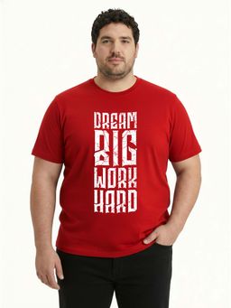 Toodlegram - Typography Cotton T-Shirt Regular Fit Half Sleeves Casual Wear