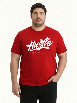 Toodlegram - Typography Cotton T-Shirt Regular Fit Half Sleeves Casual Wear