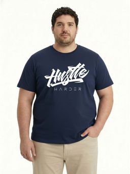Toodlegram - Typography Cotton T-Shirt Regular Fit Half Sleeves Casual Wear
