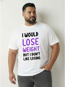 Toodlegram - Typography Cotton T-Shirt Regular Fit Half Sleeves Casual Wear