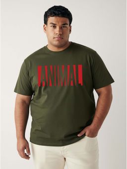 Toodlegram - Typography Cotton T-Shirt Regular Fit Half Sleeves Casual Wear