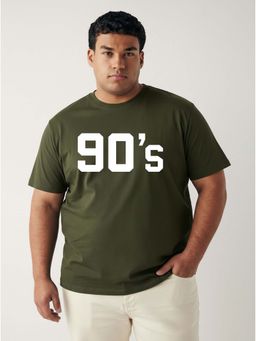 Toodlegram - Typography Cotton T-Shirt Regular Fit Half Sleeves Casual Wear