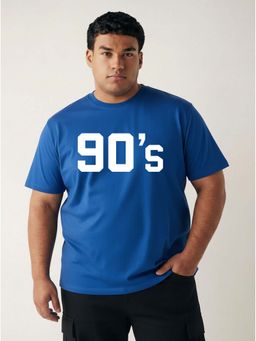 Toodlegram - Typography Cotton T-Shirt Regular Fit Half Sleeves Casual Wear