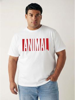 Toodlegram - Typography Cotton T-Shirt Regular Fit Half Sleeves Casual Wear