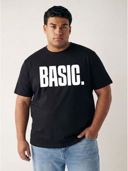 Toodlegram - Typography Cotton T-Shirt Regular Fit Half Sleeves Casual Wear