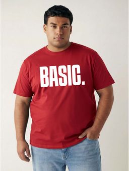 Toodlegram - Typography Cotton T-Shirt Regular Fit Half Sleeves Casual Wear