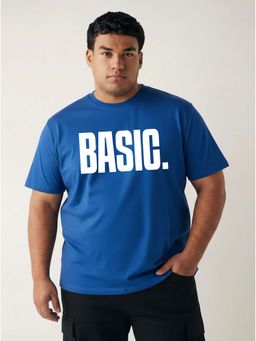 Toodlegram - Typography Cotton T-Shirt Regular Fit Half Sleeves Casual Wear