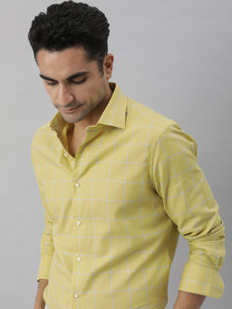 Rare Rabbit - Mustard Casual Shirts