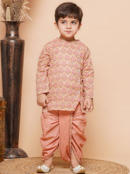 AJ Dezines - Ethnic Wear Kurta Dhoti for Boys (Set of 2)