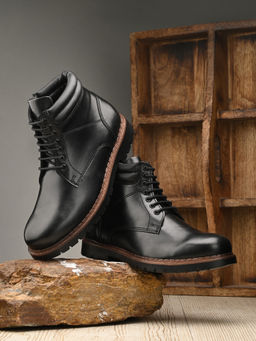 CARLO ROMANO - Men Ankle Casual Boots Black