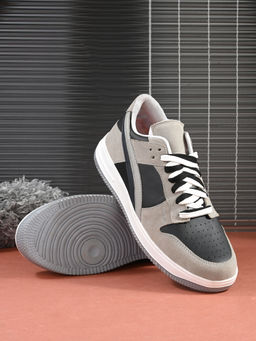 CARLO ROMANO - Men Vegan Leather Casual Sneakers Multi-Color