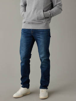 American Eagle - Airflex+ Navy Blue Slim Jeans