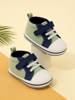 Mi Arcus - Color Block Booties for Baby Boys
