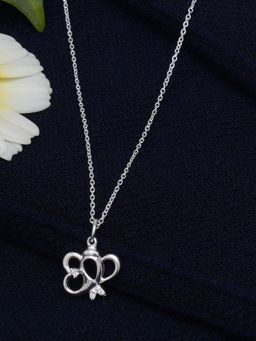 Karatcart - KUNUZ by 925 Sterling Silver Gnapati Shape Pendent for Women