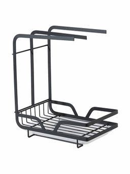 UMAI - Black Three bar Rag Kitchen Rack