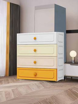 UMAI - Multi-Color 4 Layers Storage Cabinet