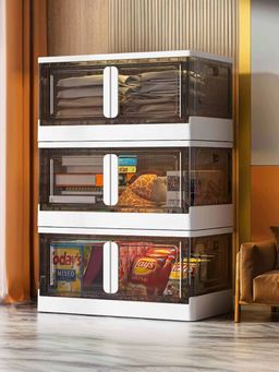 UMAI - White Foldable Storage Cabinet