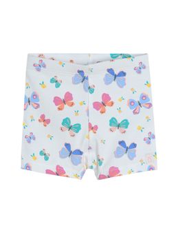 COOL CLUB - Smyk Girls Creamy Printed Shorts