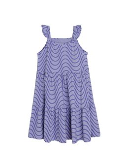 COOL CLUB - Smyk Girls Lavender Printed Dress