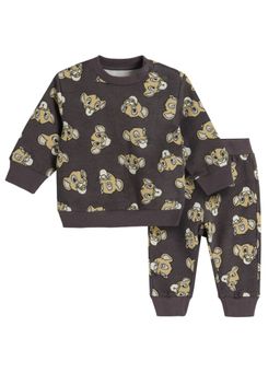 COOL CLUB - Smyk The Lion King Boys Brown Printed Joggers (Set of 2)