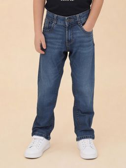 U.S. POLO ASSN. - Kids Boys Relaxed Fit Whiskered Jeans