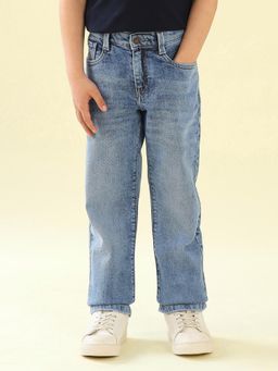 U.S. POLO ASSN. - Kids Boys Relaxed Fit Whiskered Jeans