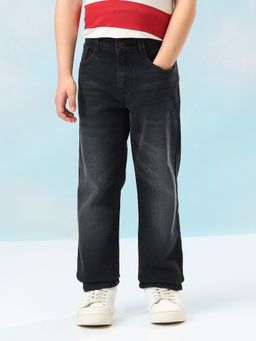 U.S. POLO ASSN. - Kids Boys Relaxed Fit Whiskered Jeans