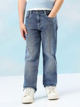 U.S. POLO ASSN. - Kids Boys Relaxed Fit Mid Rise Jeans