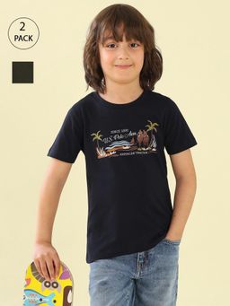 U.S. POLO ASSN. - Boys Graphic Regular Fit T-Shirt (Pack of 2)