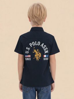 U.S. POLO ASSN. - Boys Graphic Regular Fit Shirt